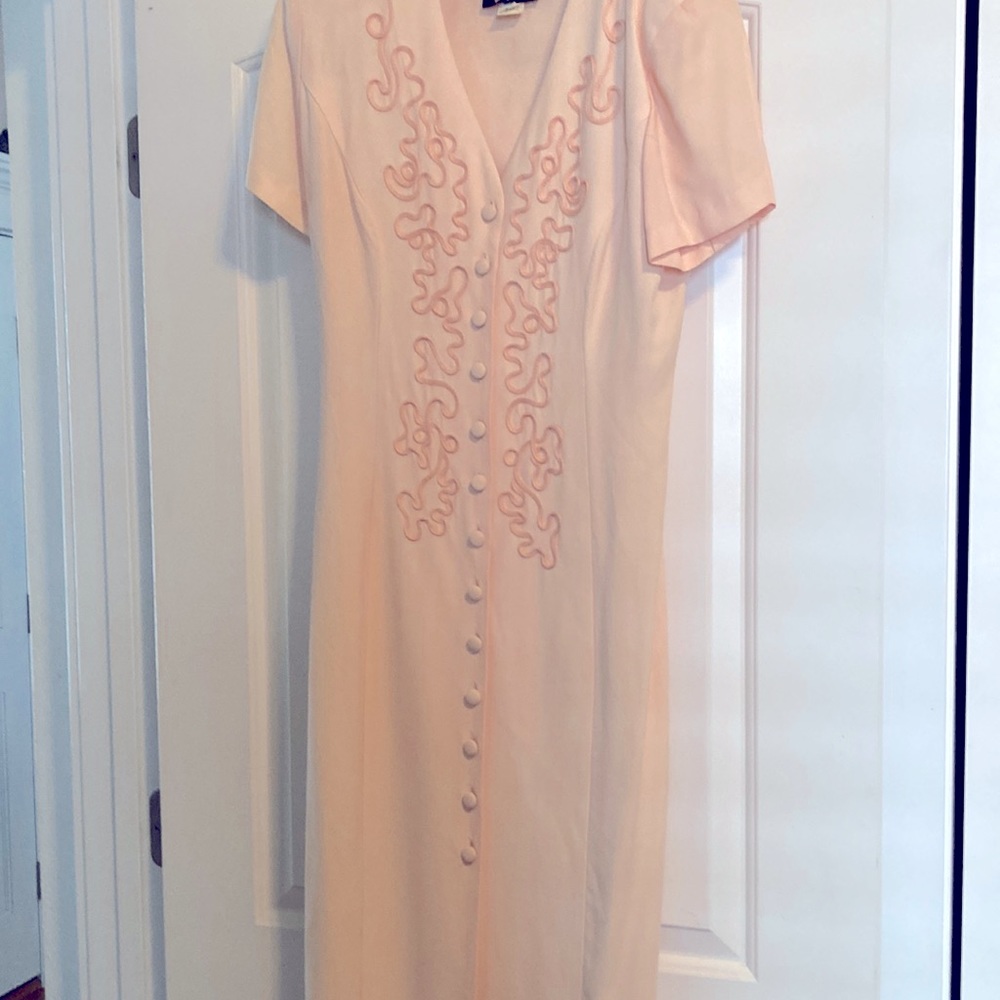 Dawn Joy midi dress. Light pink size9/10